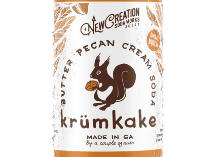 New Creation Krumkake Butter Pecan Cream Soda (12 oz)