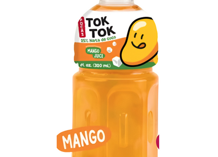 Pocas Tok Tok Mango Fruit Juice With Nata De Coco (10.8 oz)