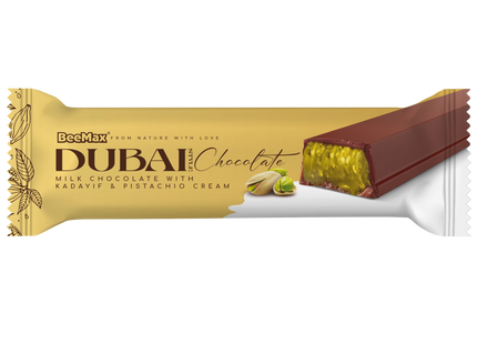 Beemax Dubai Chocolate Mini Bar 1.24oz (Pack of 144)