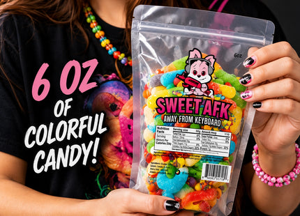 AFK Gummy Mix 6oz - Colorful Assorted Candy Mix