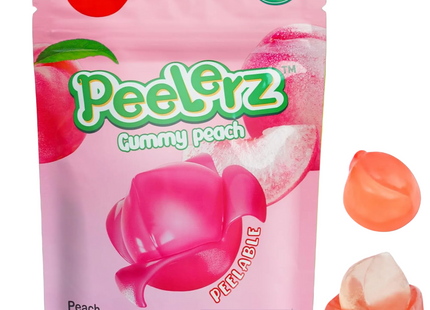 Amos Peelerz Peach Gummy Candy (6 oz)
