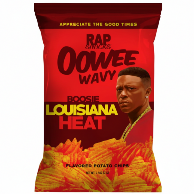 Rap Snacks Wavy Lil Boosie's Louisiana Heat Potato Chips (2.75 oz)