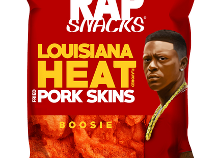 Rap Snacks Boosie Louisiana Heat Fried Pork Skins (1.75oz)