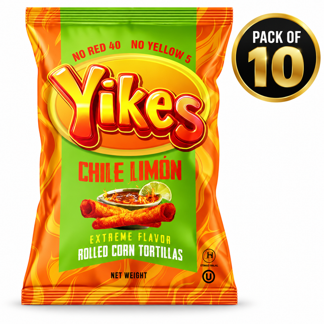 Yikes Chile Limón Rolled Corn Tortillas (4 oz)