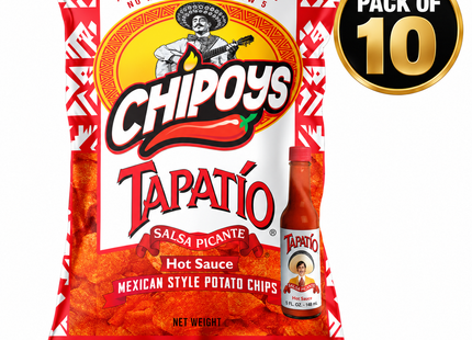 Chipoys Tapatío Mexican Style Potato Chips (2.5oz)