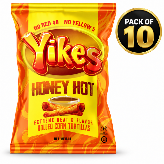 Yikes Honey Hot Rolled Corn Tortillas (4 oz)