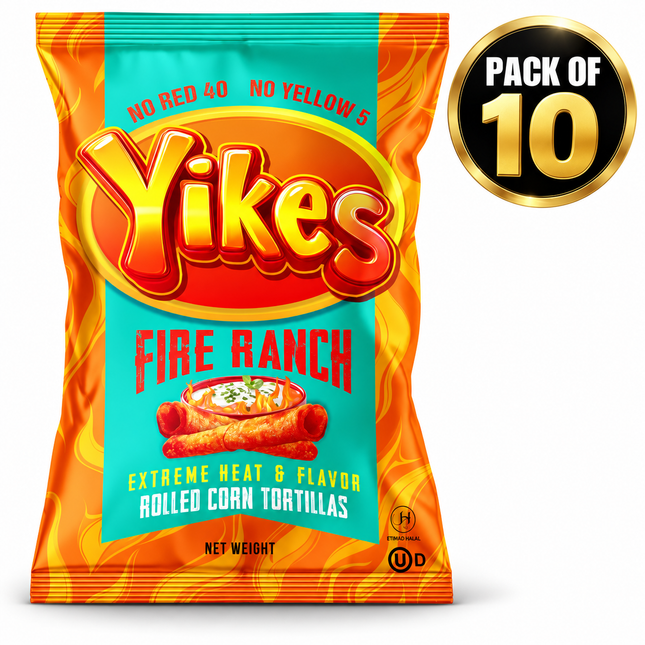 Yikes! Fire Ranch Rolled Corn Tortillas (4 oz)