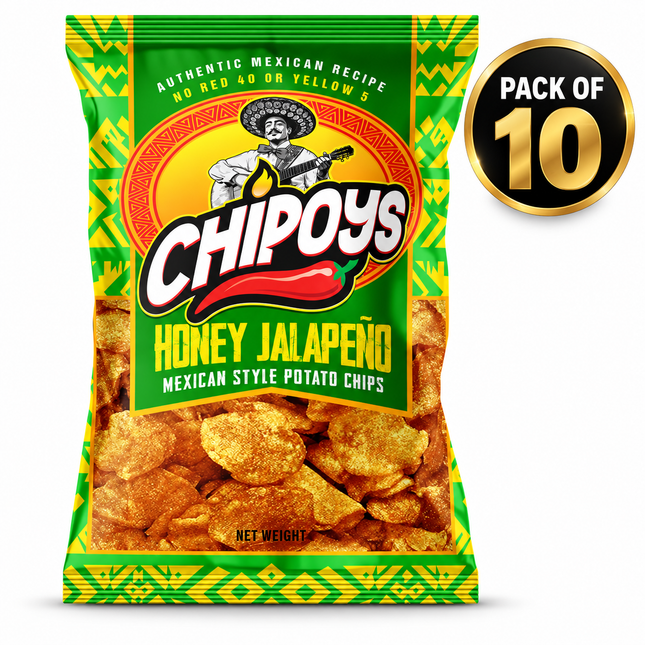Chipoys Honey Jalapeño Potato Chips (2.5oz)