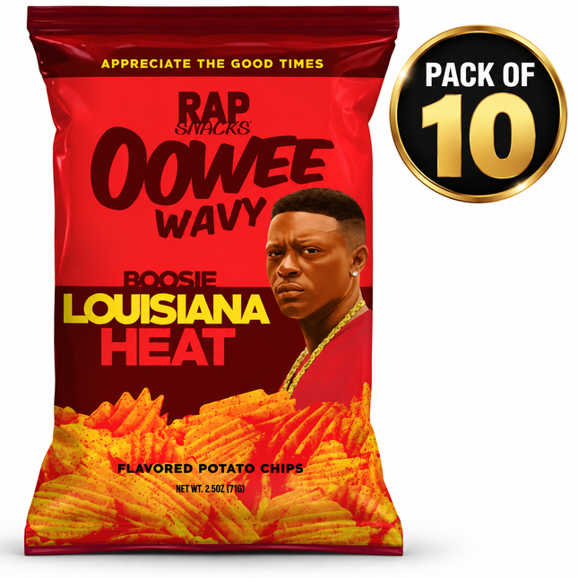 Rap Snacks Wavy Lil Boosie's Louisiana Heat Potato Chips (2.75 oz)