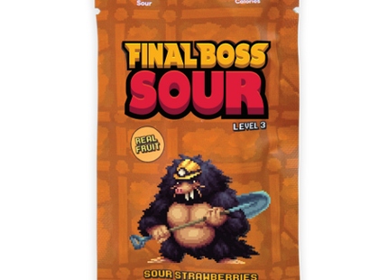 Final Boss Sour Level 3 Sour Strawberries
