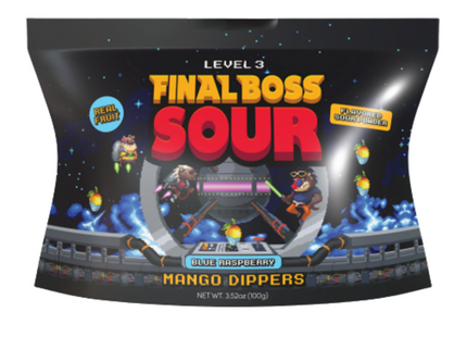 Final boss sour Level 3 Blue Raspberry Mango Dippers (3.52)