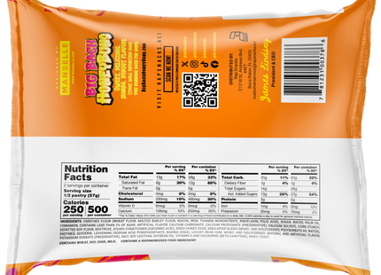 Rap Snacks Big Back Honey Bun (Pack 12)