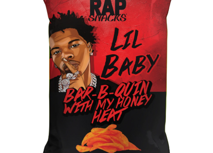 Rap Snacks Lil Baby Bar-B-Quin' With My Honey Heat Potato Chips (2.5 oz)