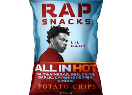 Rap Snacks Lil Baby | All in HOT Potato Chips
