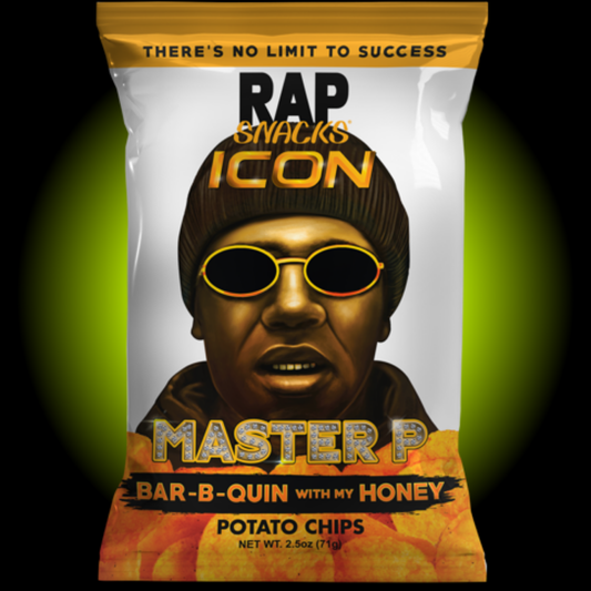 Rap Snacks Bar-B-Quin' with my Honey Potato Chips (2.75 oz) - Case of 10