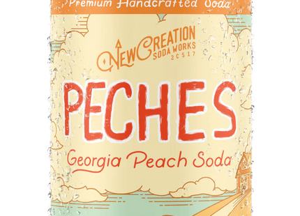 New Creation Peches Georgia Peaches Soda (12 oz)
