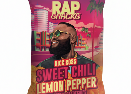 Rap Snacks Potato Chips Rick Ross Sweet Chili Lemon Pepper (2.5 oz)