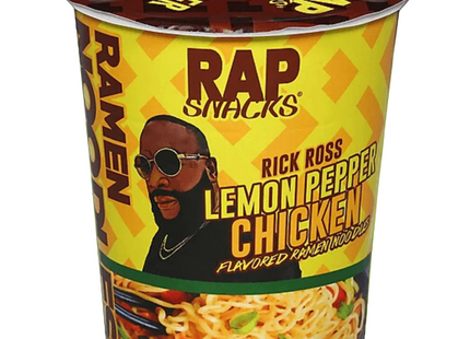 Rap Snacks Rick Ross Lemon Pepper Chicken Flavor Ramen Noodles (2.25 oz)