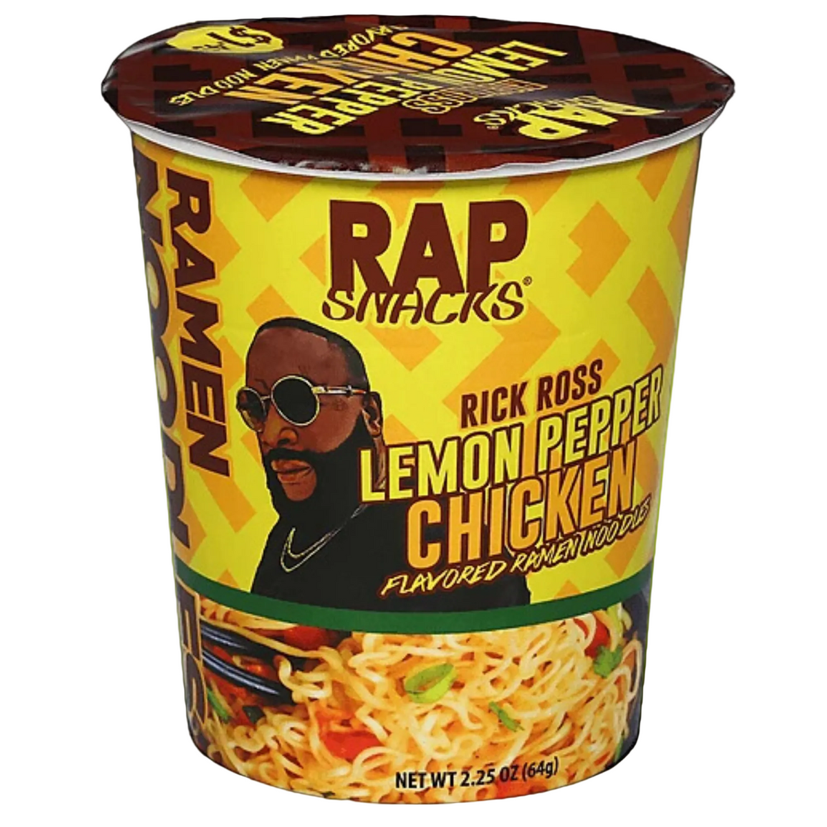 Rap Snacks Rmen Rap Snacks Rick Ross Lemon Pepper Chicken Flavor Ramen Noodles (2.25 o ...