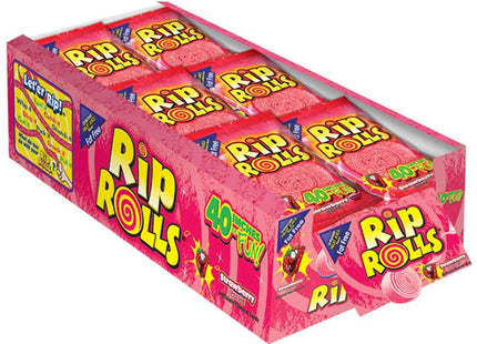 Rip Rolls Cherry Sweet & Sour Fruit Rolls 1.4 oz (24ct)