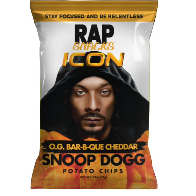 Rap Snacks Potato Chips O.G. Bar-B-Que Cheddar (2.5 oz)