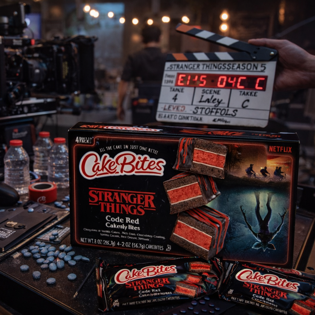 CakeBites Stranger Things Code Red Family (3-Pack)