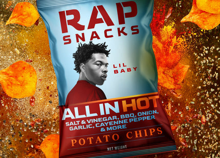 Rap Snacks Lil Baby | All in HOT Potato Chips