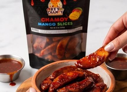 Rey Chamoy Dehydrated Mango Slices (8 oz)(24pack)