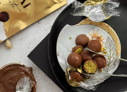 Beemax Dubai Chocolate Truffle Balls 4.24oz (Pack of 12)