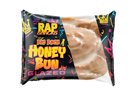 Rap Snacks Big Back Glazed Honey Bun