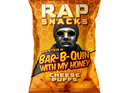 Rap Snacks Master P Bar-B-Quin With My Honey Cheese Puffs (2oz)