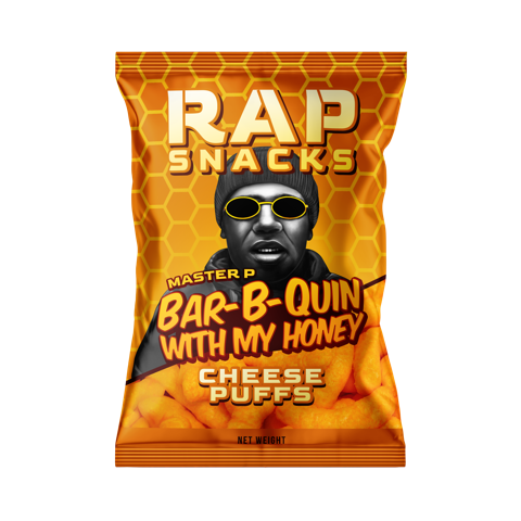 Rap Snacks Master P Bar-B-Quin With My Honey Cheese Puffs (2oz)